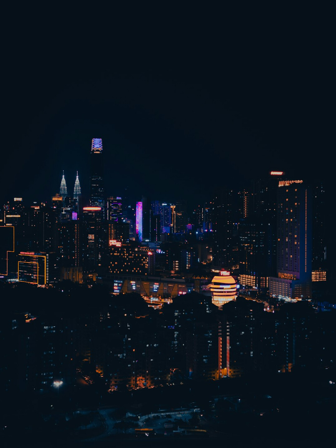 futuristic city skyline
