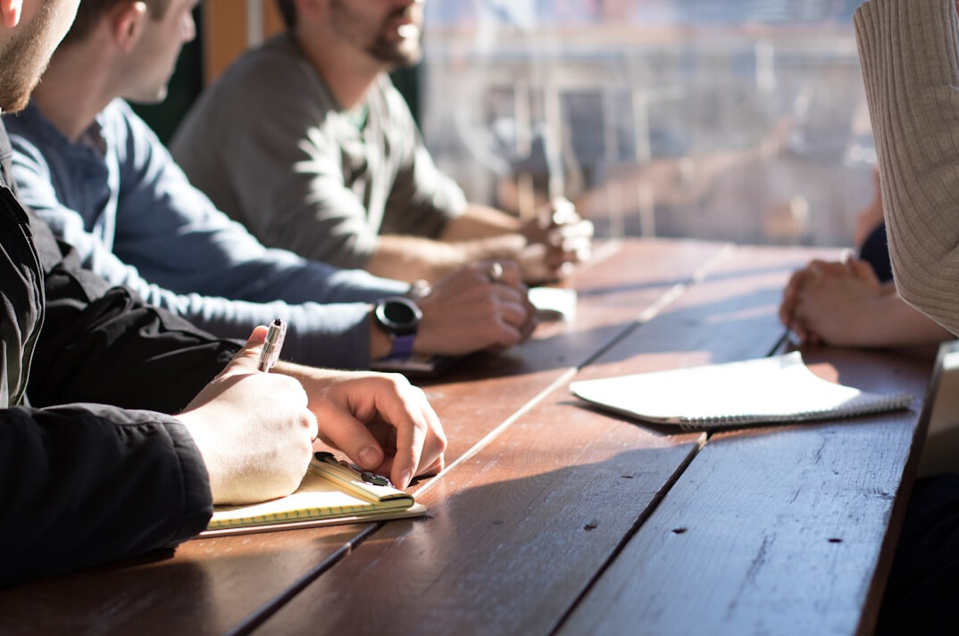 group discussion meeting
